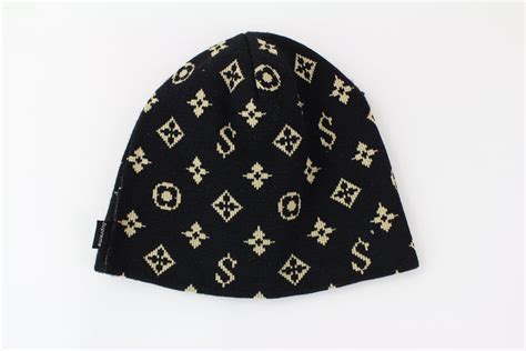 supreme louis vuitton beanie price|Supreme x Louis Vuitton: Beginning To End .